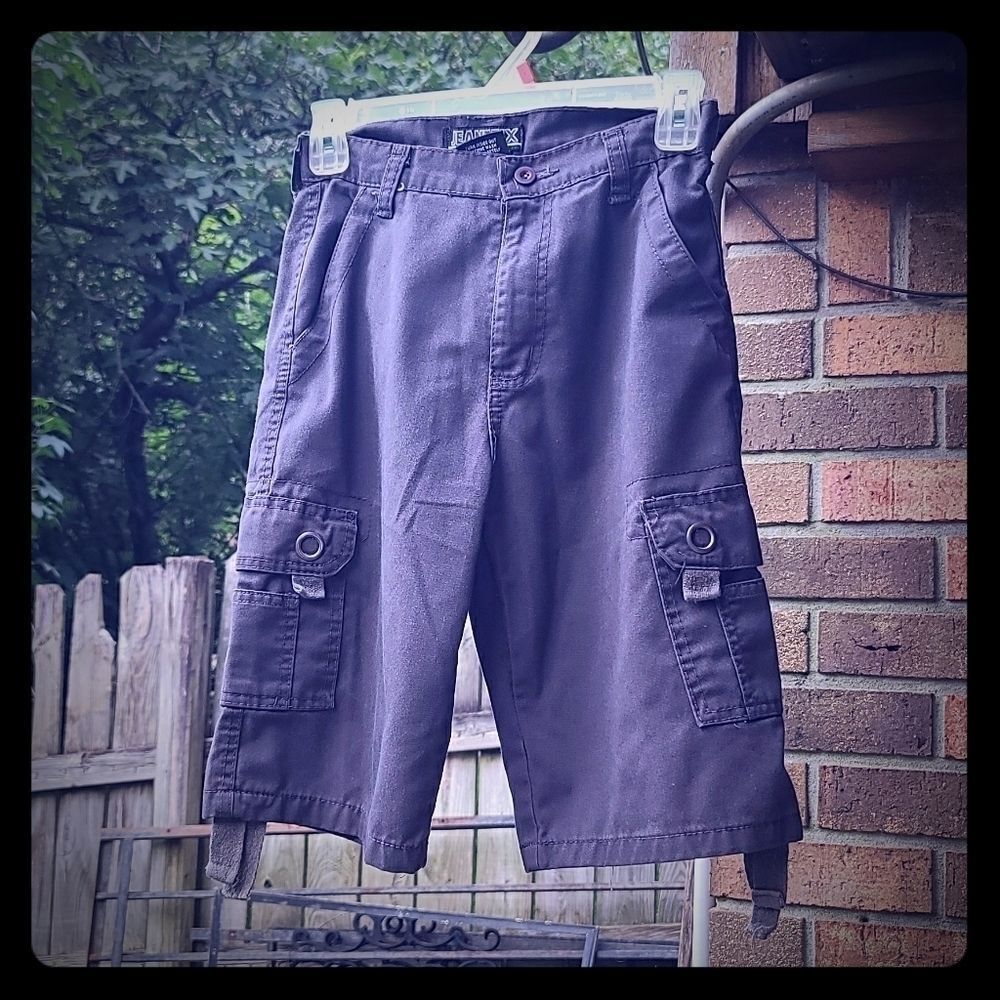 3/10$ Jeanetix Grey cargo shorts